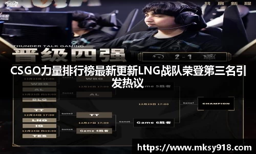 CSGO力量排行榜最新更新LNG战队荣登第三名引发热议
