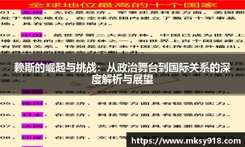 赖斯的崛起与挑战：从政治舞台到国际关系的深度解析与展望